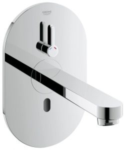 Grohe Eurosmart Cosmopolitan E Robinet infrarouge pour lavabo avec mitigeur et limiteur de température ajustable (36315000)